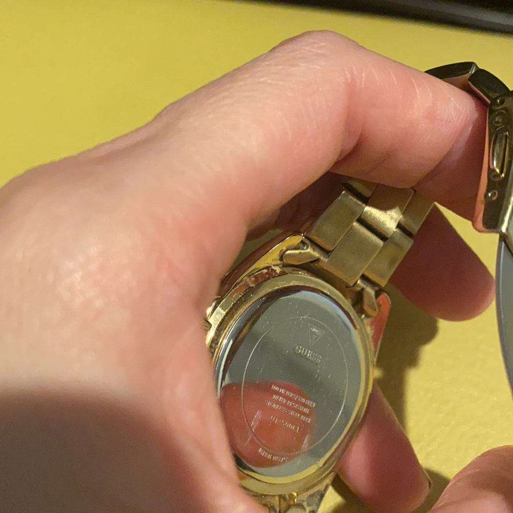 Guess Rinestone Leopard Print Watch - image 7